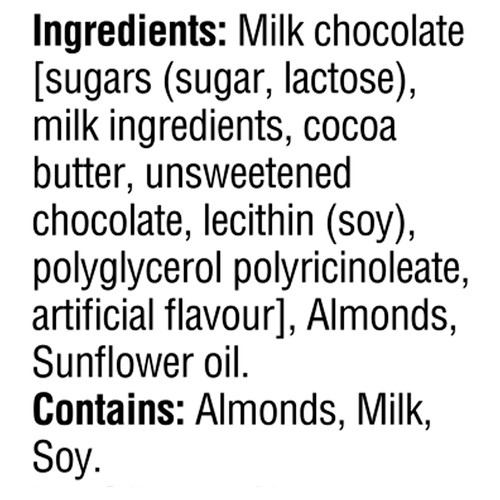 Hershey's Milk Chocolate Bar Whole Almond 100 g