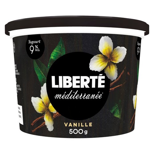 Liberte Mediterranee 9% Yogurt Vanilla 500 g