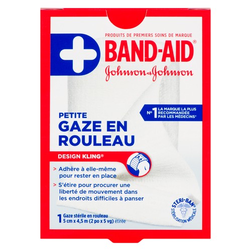 Band-Aid First Aid Gauze 1 Sterile Gauze 5 cm x 4.5 m