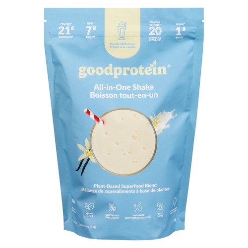 Good Protein Plant Based All-In-One Shake Vanilla Milkshake 440 g