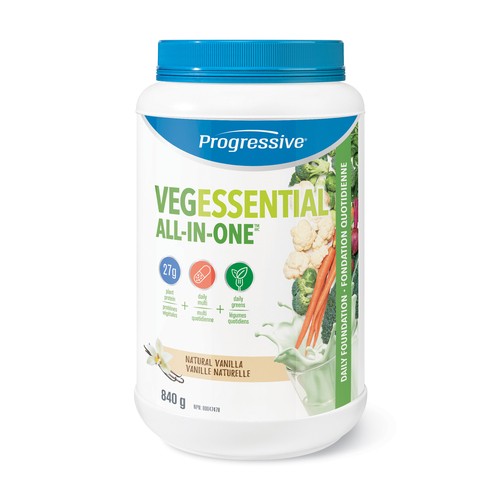 Progressive Supplements VegEssential All-in-One Natural Vanilla 840 g
