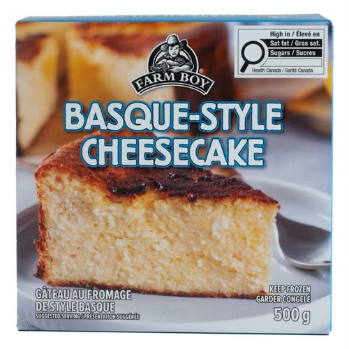 Farm Boy Frozen Cheesecake Basque Style 500 g