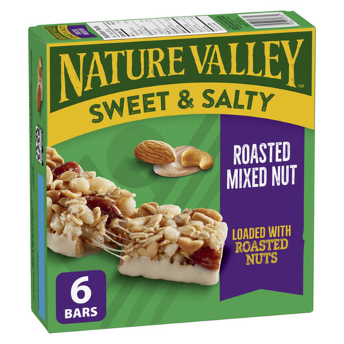 Nature Valley Chewy Granola Bars Sweet & Salty Roasted Mixed Nut 210 g