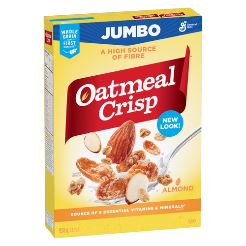 General Mills Oatmeal Crisp Cereal Almond 958 g