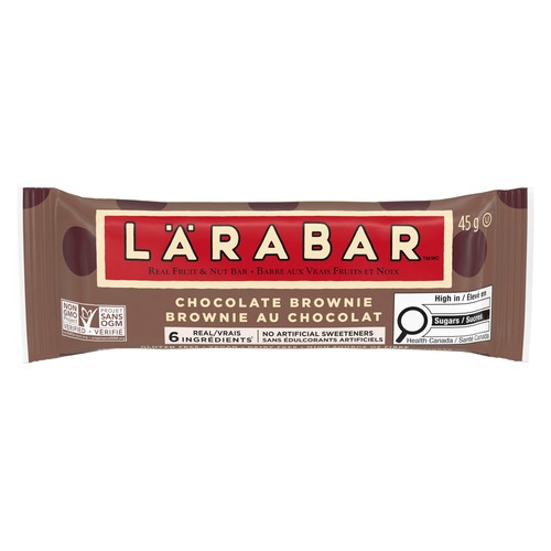 Lärabar Gluten-Free Energy Bar Real Fruit & Nut Chocolate Brownie 45 g