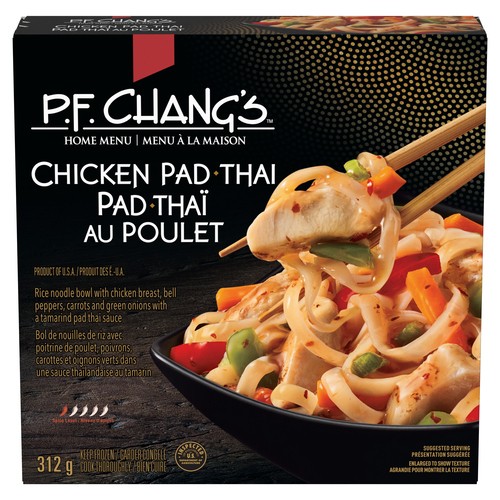P.F. Chang's Frozen Meal Bowl Chicken Pad Thai Home Menu 312 g
