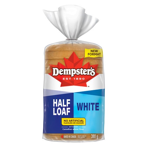 Dempster’s Half Loaf White Bread 380 g