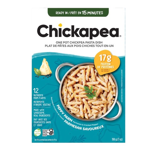 Chickapea All in One Pot Pasta Parmesan And Cracked Pepper 198 g