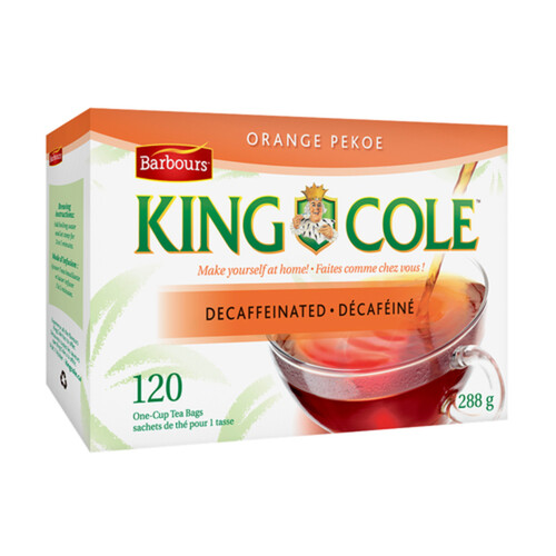 King Cole Decaf Tea Orange Pekoe 20 EA