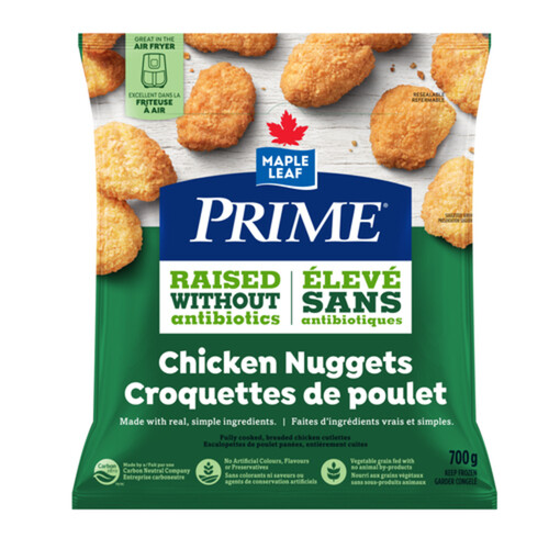 Prime Frozen Chicken Nuggets Breaded 700 g