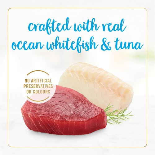 Fancy Feast Wet Cat Food Ocean White Fish & Tuna In Gravy 85 g
