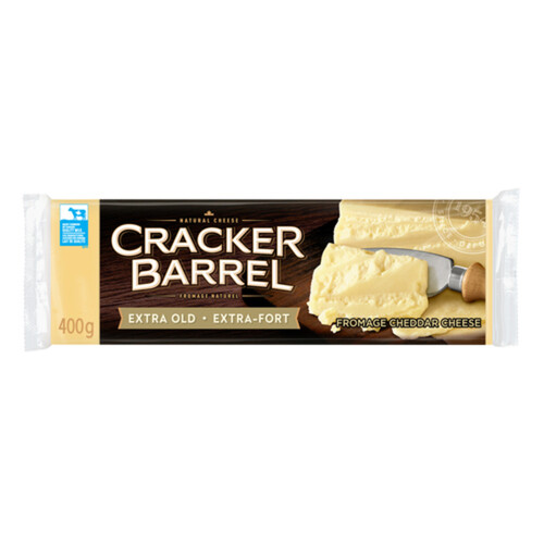 Cracker Barrel Cheese Cheddar White Extra Old 400 g