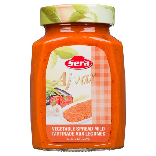 Sera Ajvar Vegetable Spread Mild 690 g