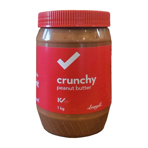 Longo's Peanut Butter Crunchy 1 kg
