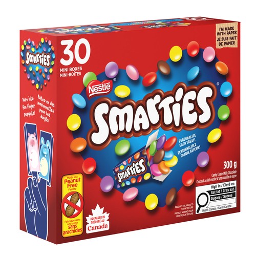 Smarties Peanut-Free Milk Chocolate Minis 300 g