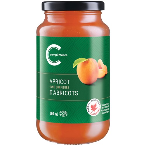 Compliments Jam Apricot 500 ml