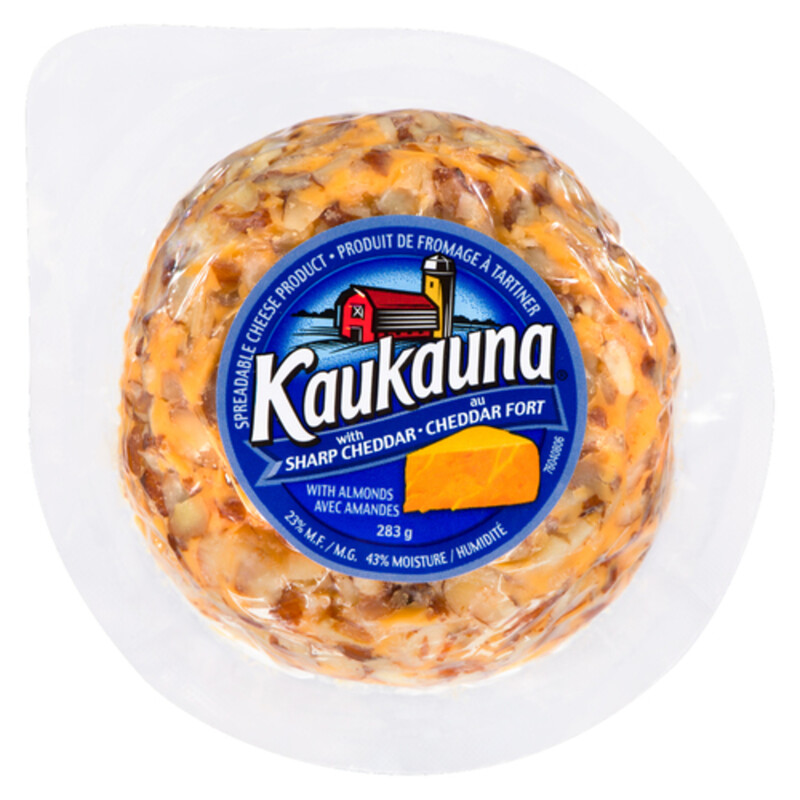 Kaukauna Cheese Ball Sharp Cheddar 283 g Voilà Online Groceries & Offers