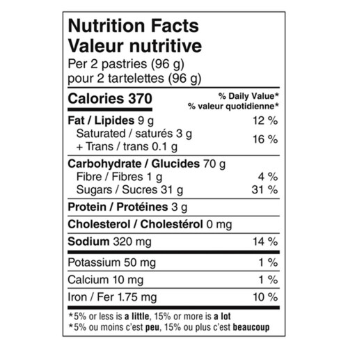 Kellogg's Pop Tarts Pastries Frosted Strawberry 768 g