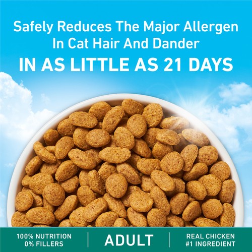 Purina ONE Dry Cat Food Allergen-Reducing Formula With Real Chicken 1.36 kg