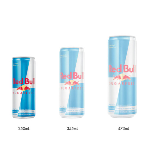 Red Bull Sugar Free Energy Drink 4 x 250 ml (cans)