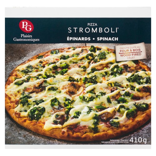 Stromboli Frozen Spinach Pizza 410 g