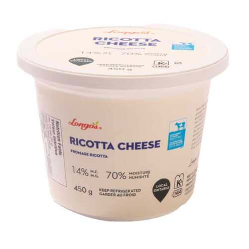 Longo's Ricotta Cheese 450 g