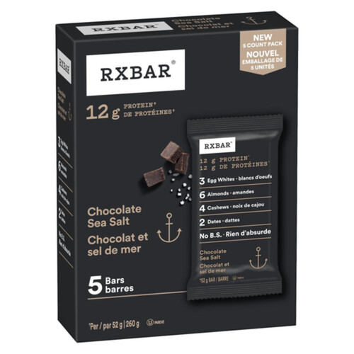 Kellogg RXBAR Bars Chocolate Sea Salt 260 g