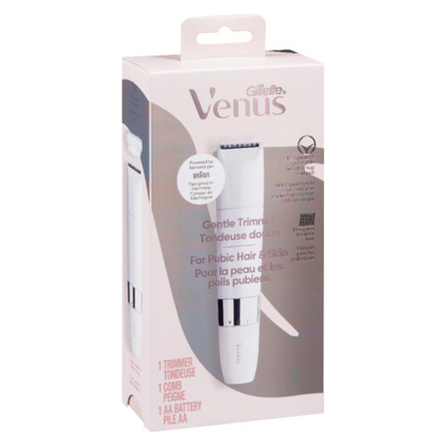 Gillette Venus Gentle Trimmer With Comb And Battery