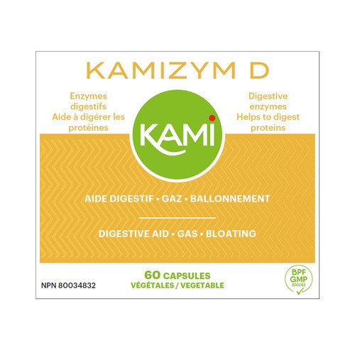 Kami Traditional Herb & Plant Enzyme Capsule 60 Count