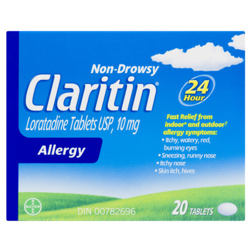 Claritin Allergy 10 mg 20 Tablets