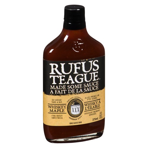 Rufus Teague Barbeque Sauce Whiskey Maple 375 ml