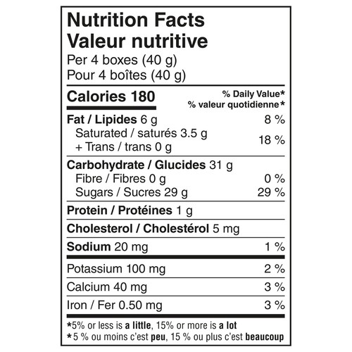 Smarties Peanut-Free Chocolate Mini Boxes 25 Count 250 g