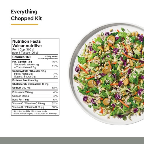 Taylor Farms Salad Kit Chopped Everything 328 g