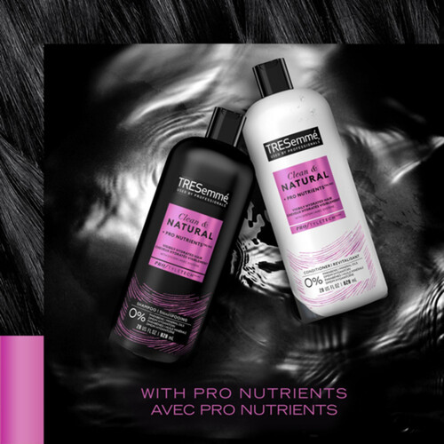 TRESemmé PRO Style Tech Shampoo Clean & Natural + Pro Nutrients 828 ml
