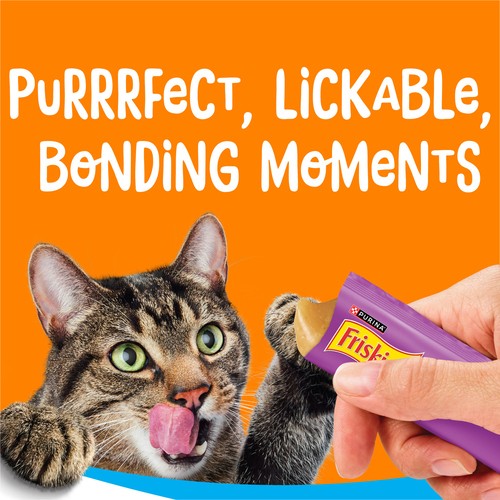 Friskies Lil' Lickables Cat Treats Tuna & Chicken Variety Pack 10 x 14 g