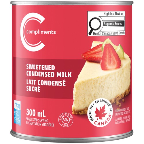 Compliments Condensed Milk Sweetened 300 ml