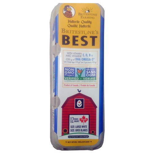 Britestone White Eggs Super Large 12 Count