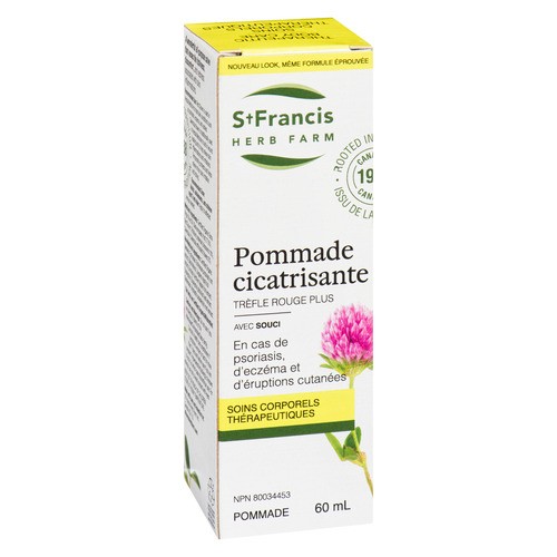 St. Francis Herb Farm Tincture Red Clover Plus Salve 60 ml