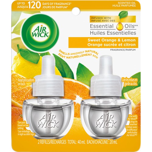 Air Wick Refill Essential Oils Sweet Orange & Lemon 2 x 40 ml