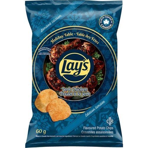 Lay’s Potato Chips Jerk Chicken Flavoured 60 g