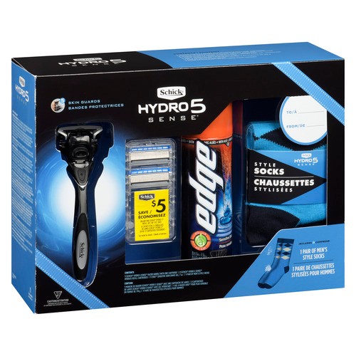 Schick Hydro 5 Sense Holiday Gift Box 