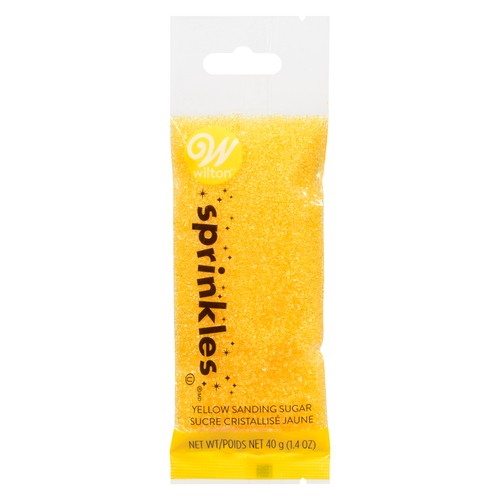 Wilton Sugar Sprinkle Pouch Yellow