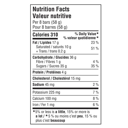 Nestlé Aero Milk Chocolate Peppermint Snack Size 8 x 7.3 g