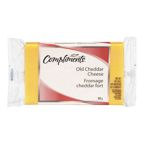 Compliments Cheese Old Cheddar 300 g