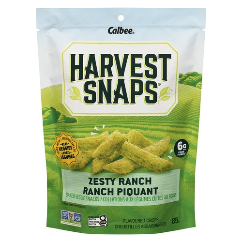 Harvest Snaps Baked Veggie Snack Zesty Ranch 85 g