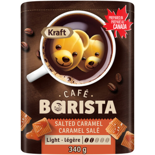 Kraft Café Ground Coffee Barista Salted Caramel 340 g