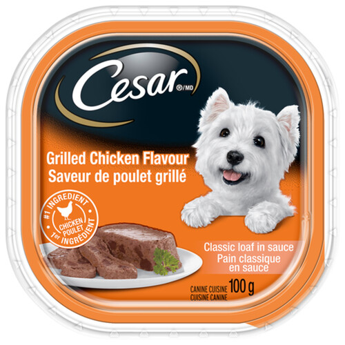 Cesar Wet Dog Food Classic Chicken Loaf In Sauce 100 g