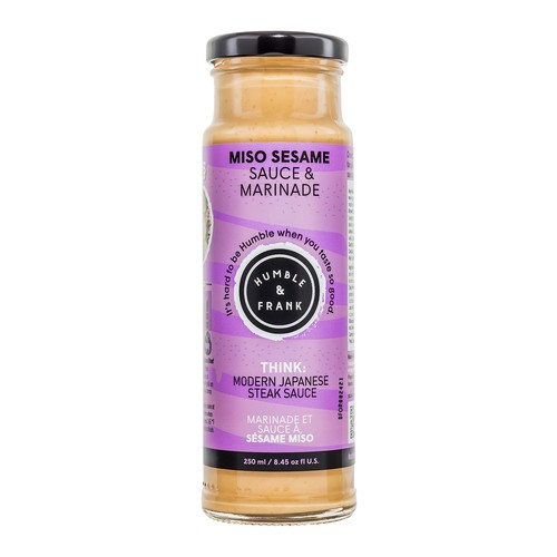 Humble & Frank Sauce & Marinade Miso Sesame 250 ml