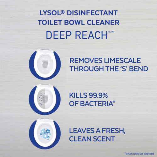 Lysol Toilet Bowl Cleaner Deep Reach 710 ml