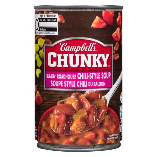 Campbell's Chunky Chili Blazin' Roadhouse Chili Style 515 ml